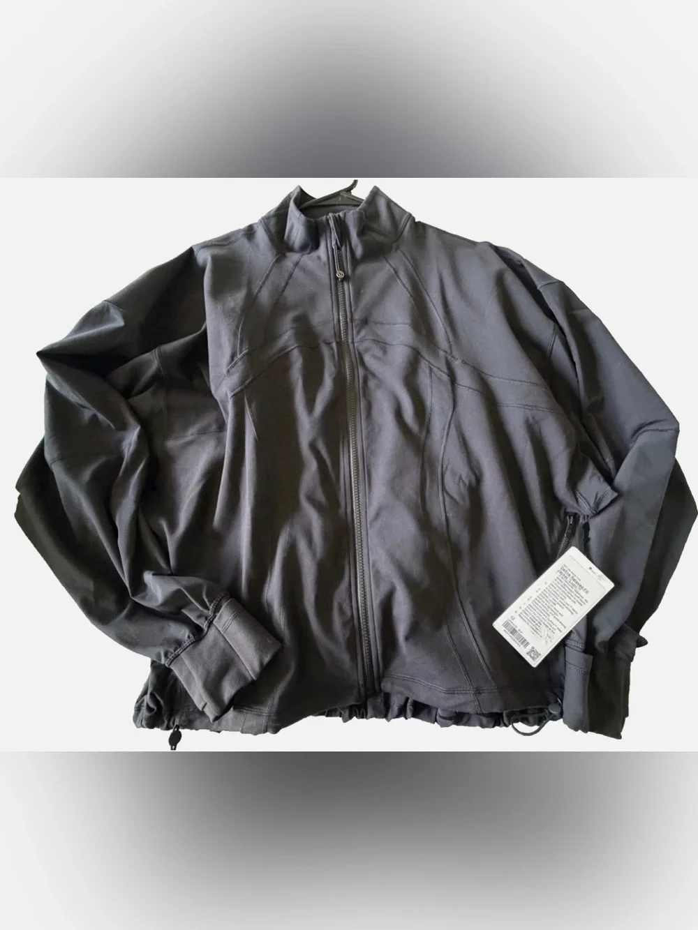Lululemon Define Relaxed-Fit Jacket *Luon Black Size 12 NWT*Detached* - Picture 13 of 13